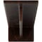 Ekena Millwork Heaton Hidden Support Steel Bracket w/ 10" Support Depth, Antiqued Copper 3"W x 14"D x 2"H BKTM03X14X02HEACO - alternate 4